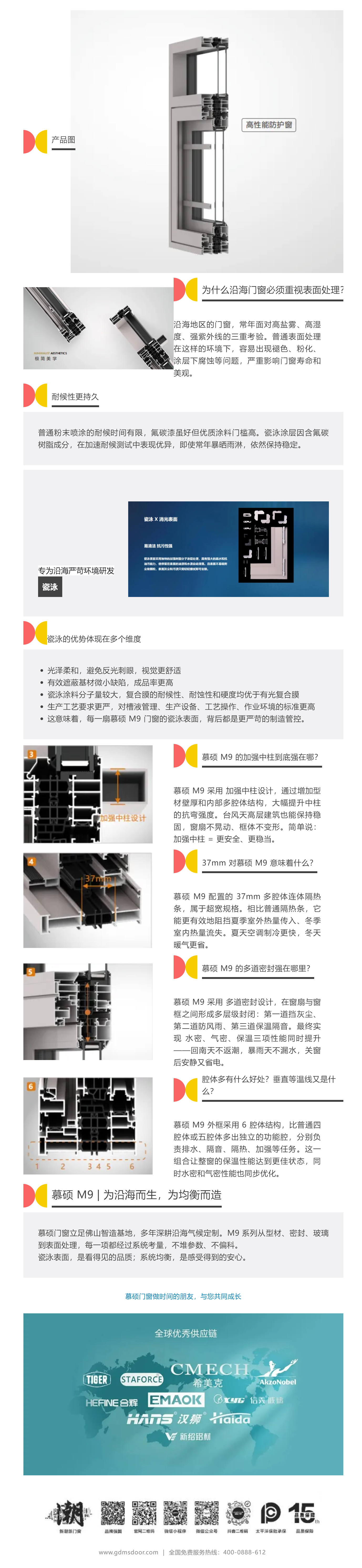 慕硕门窗 M9断桥平开窗 闪耀上市
